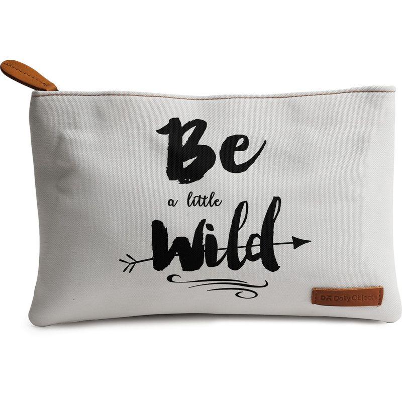 dailyobjects be a little wild carry-all pouch medium