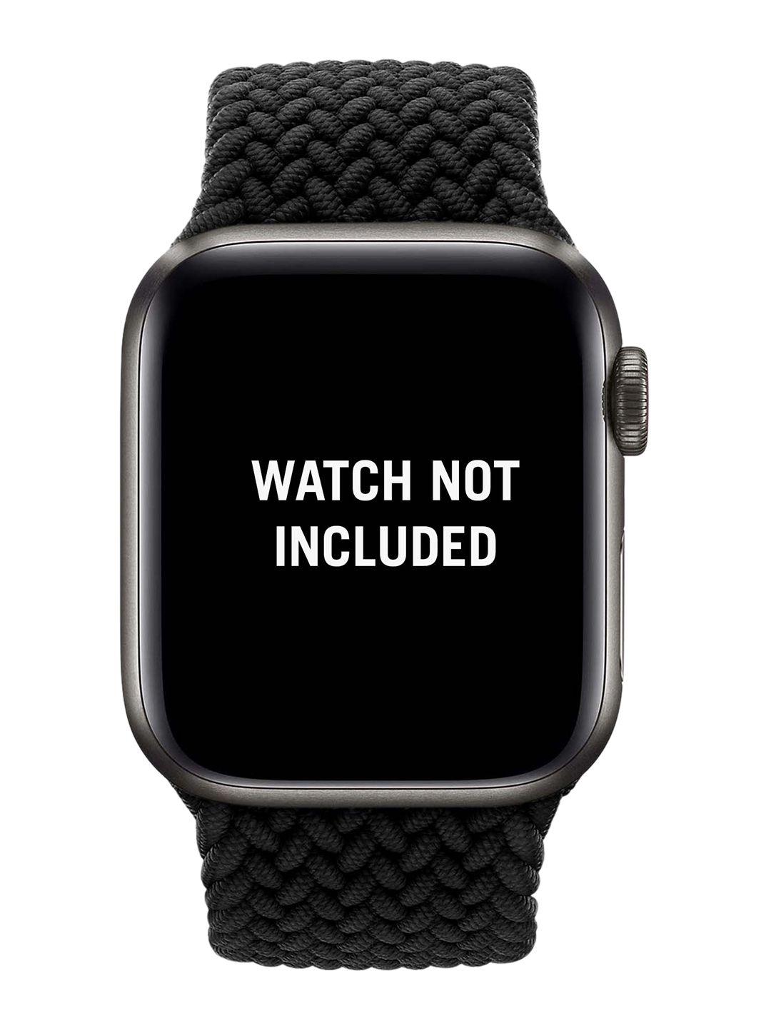 dailyobjects black braided apple watch strap