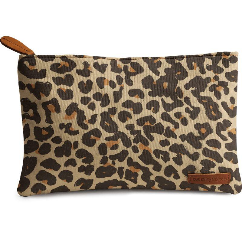 dailyobjects leopard print carry-all pouch medium