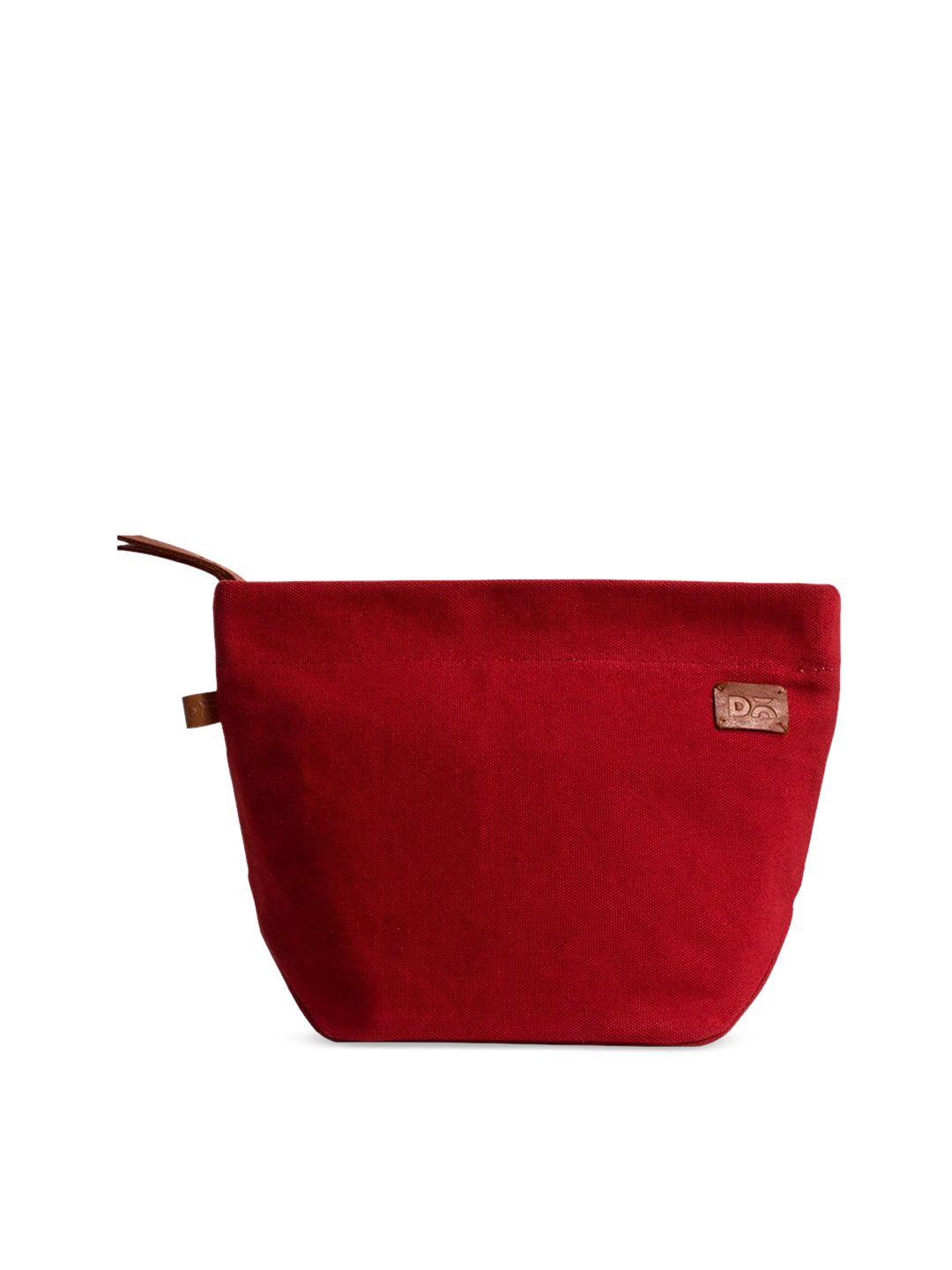 dailyobjects red tiny taxi organiser pouch