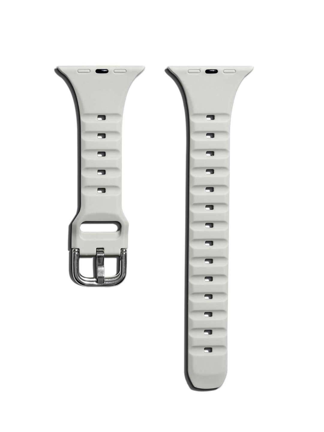 dailyobjects ribbed silicon smart apple watch band straps
