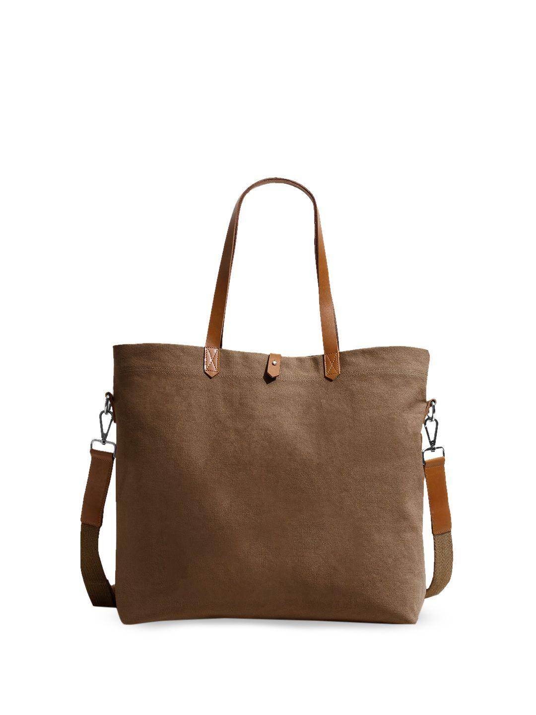 dailyobjects structured oversized cotton tote bag