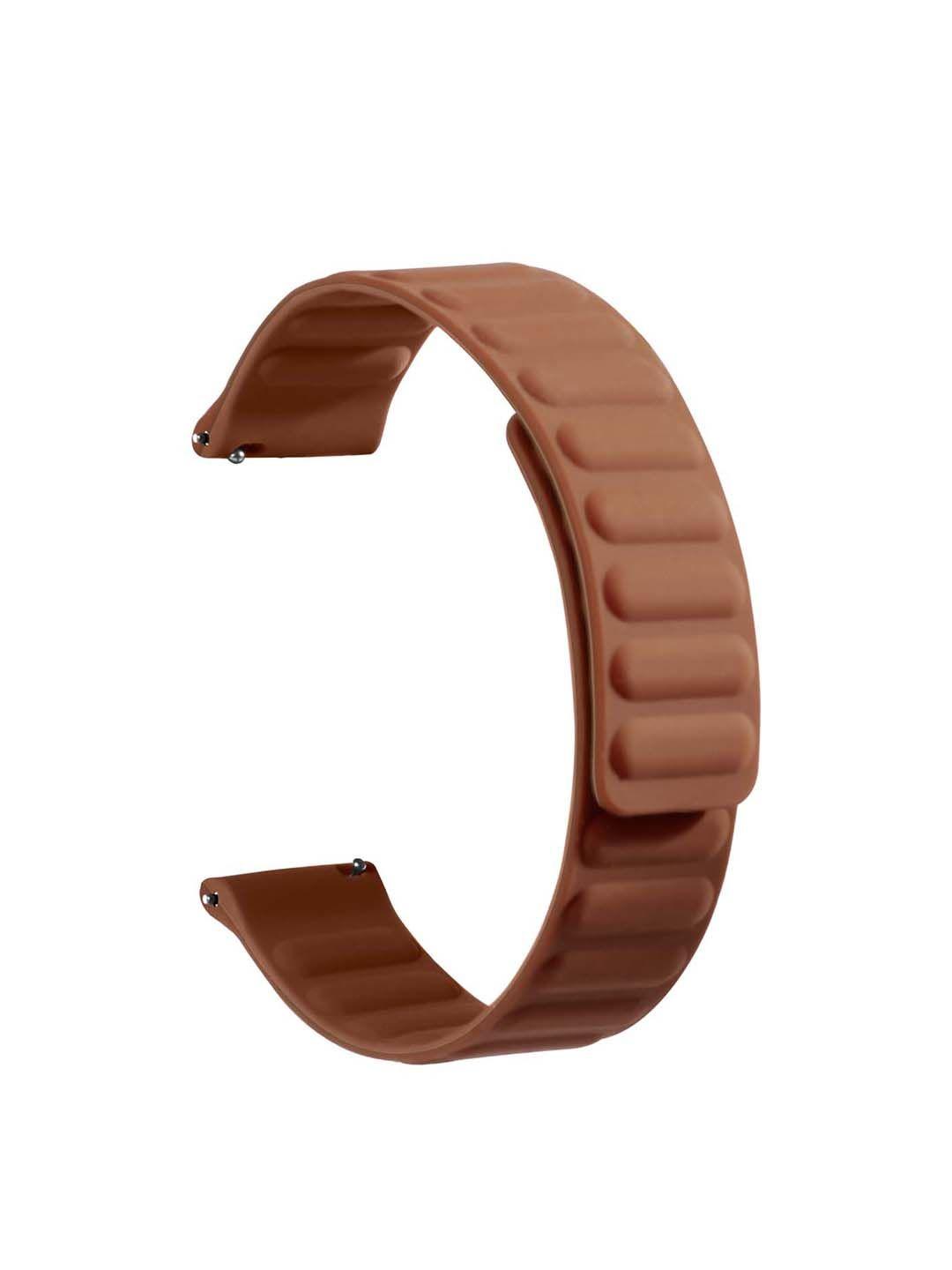 dailyobjects unisex silicone magnetic poppy watch band