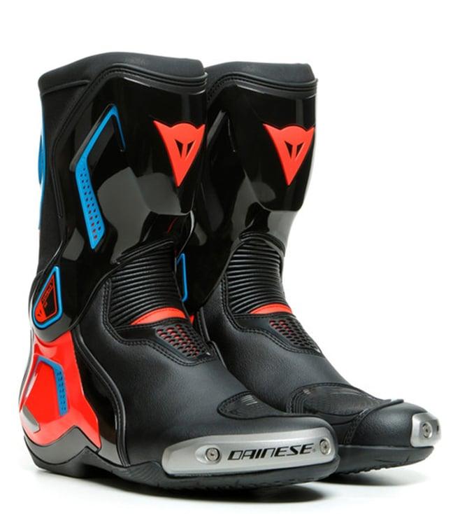 dainese men's sports torque 3 out black, red & blue biker boots