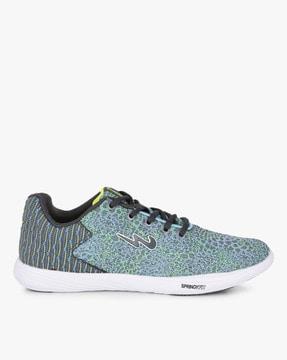 daisy-2 printed panelled sports shoes