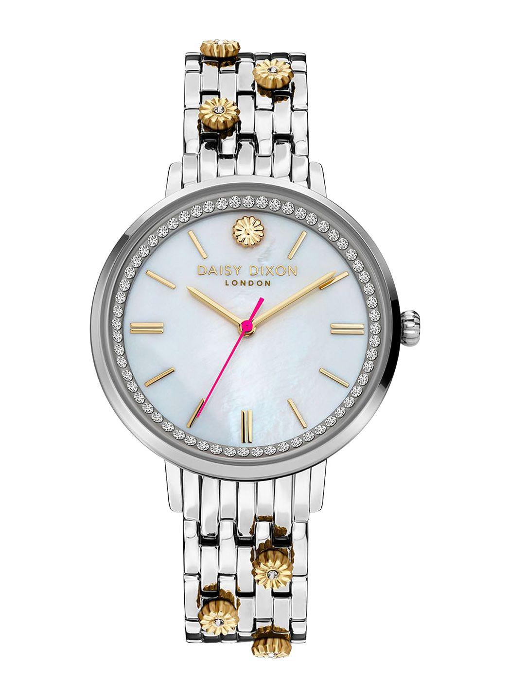 daisy dixon kendall women stainless steel straps analogue watch d dd158sm