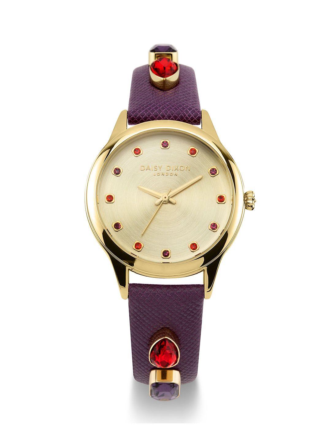 daisy dixon lily women leather straps analogue watch d dd140vg