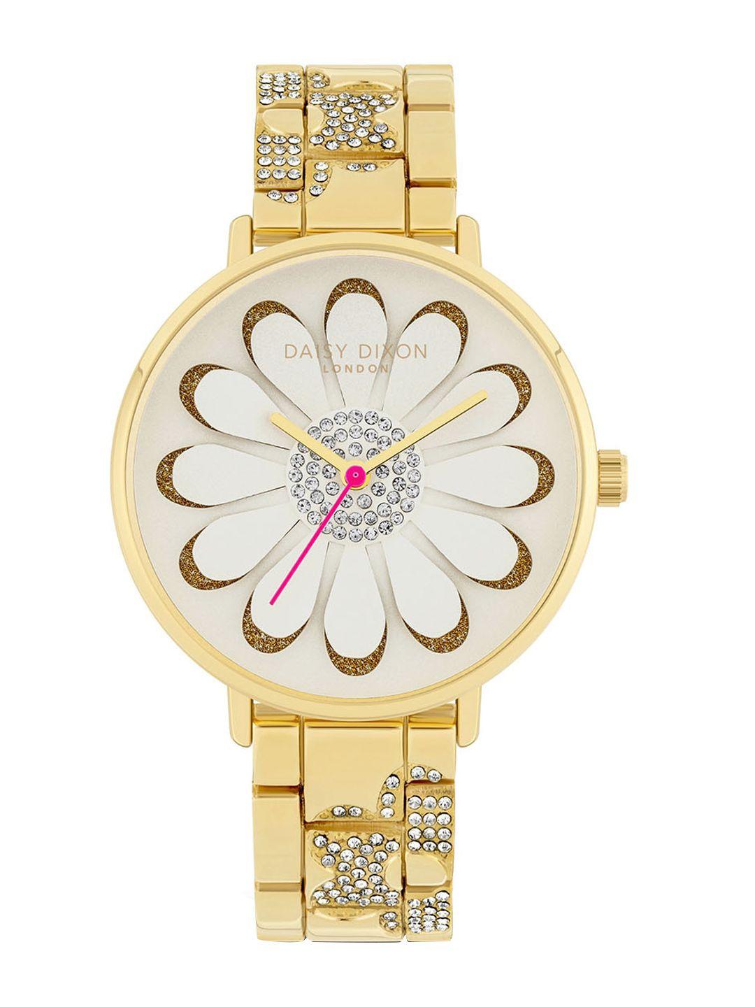 daisy dixon women stainless steel straps analogue watch d dd099gm