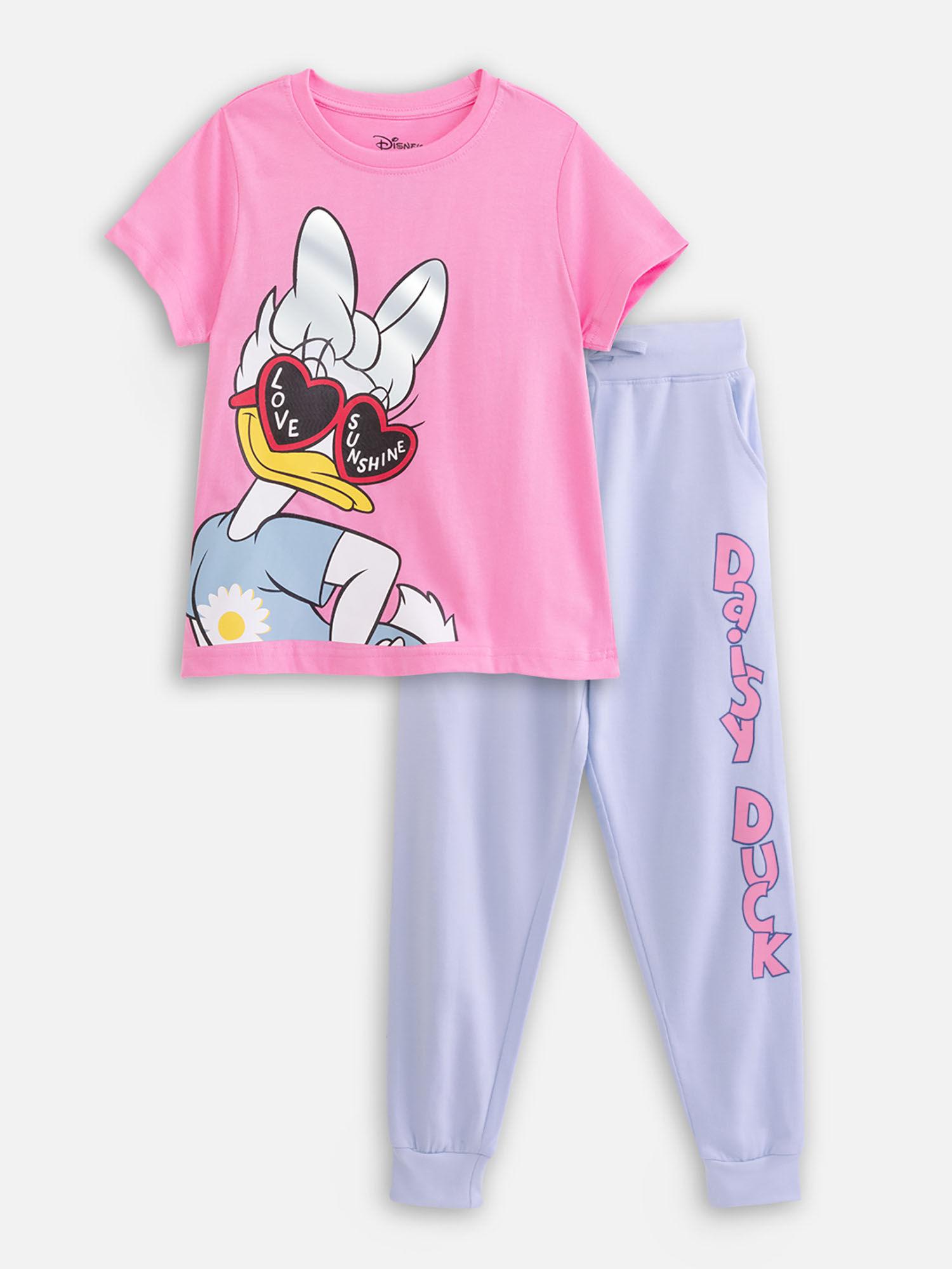 daisy duck pink clothing (set of 2)