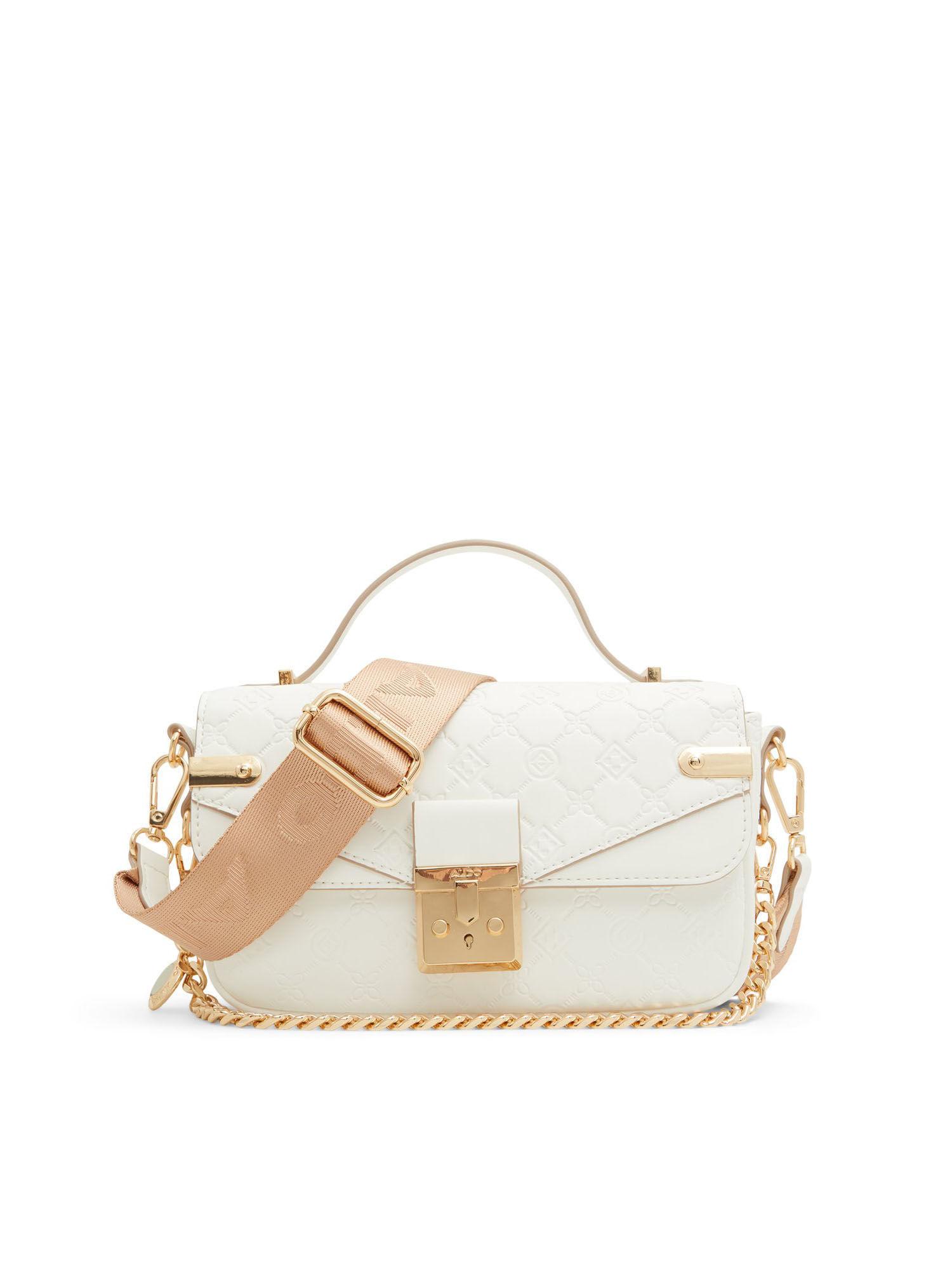 dallanna womens white cross body bag (m)