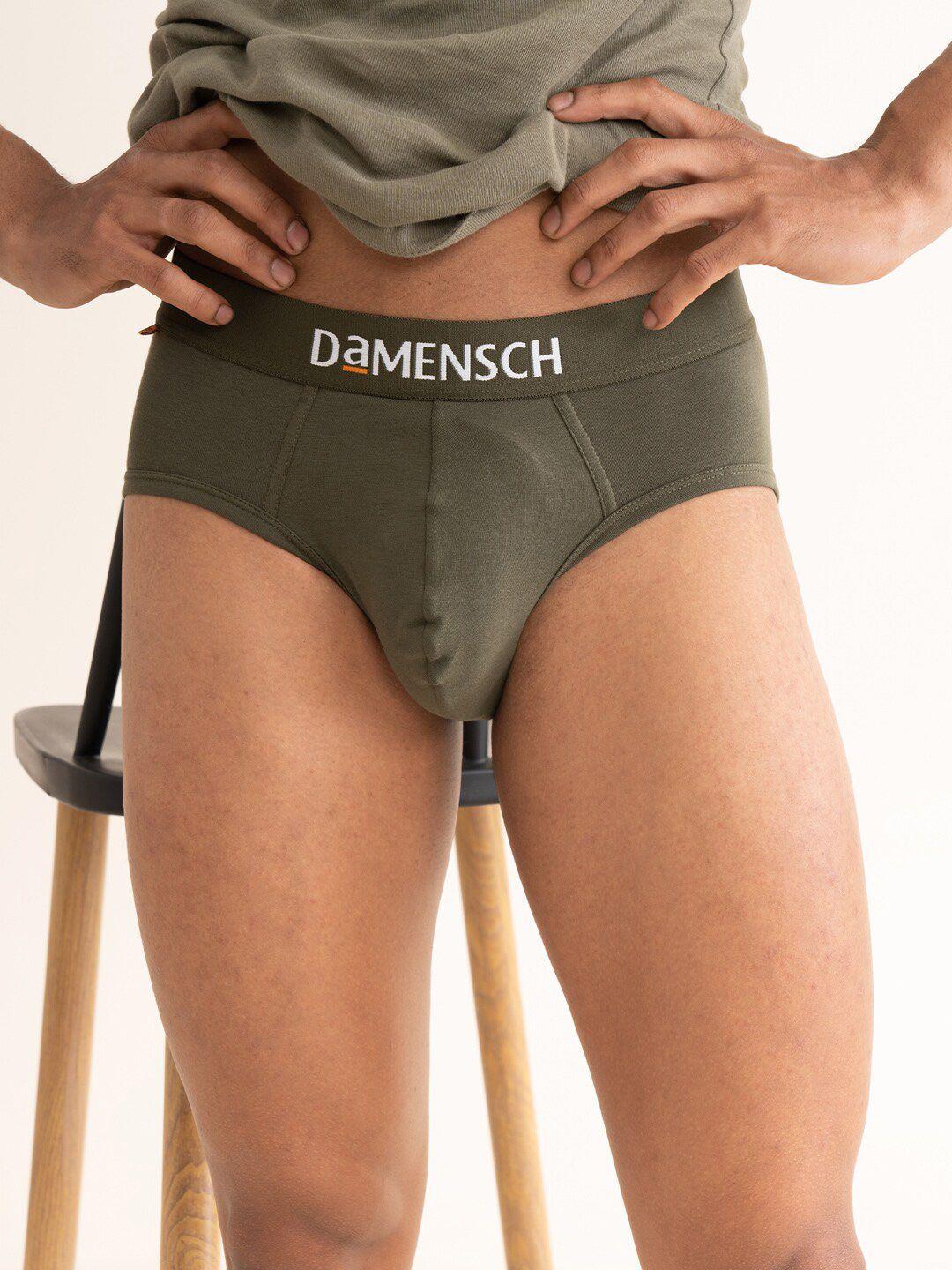 damensch men deo-cotton anti-bacterial moisture-free briefs