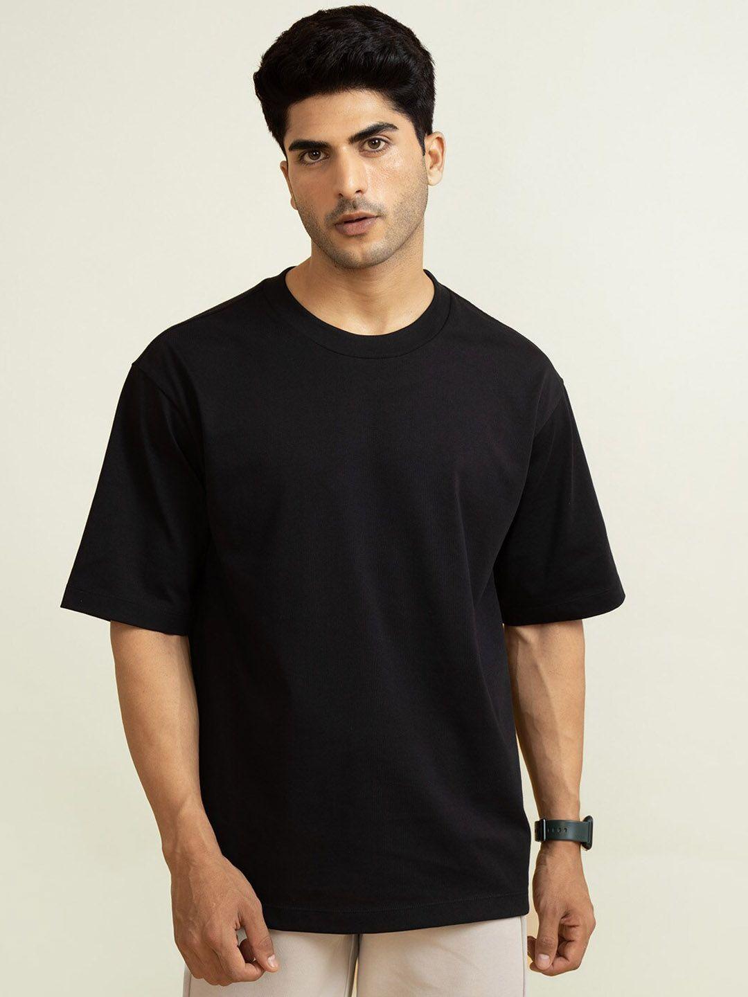 damensch drop-shoulder sleeves high iq dyes cotton oversized t-shirt