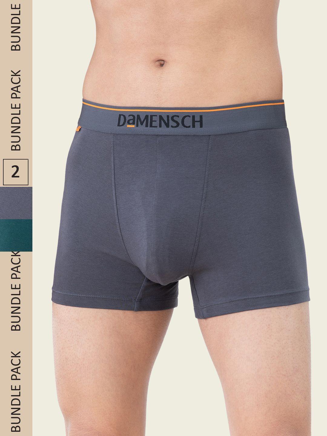 damensch men pack of 2 solid trunk dam-cts-t-ccd-ttu-pack-2