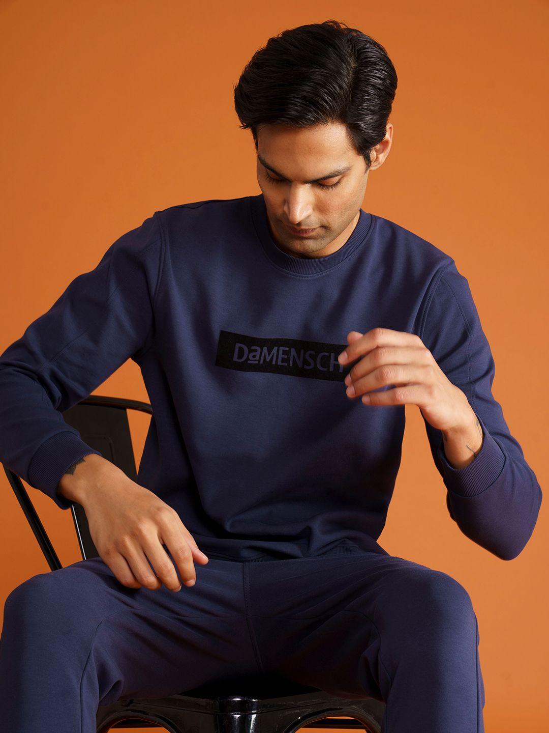 damensch men pullover statement sweatshirt