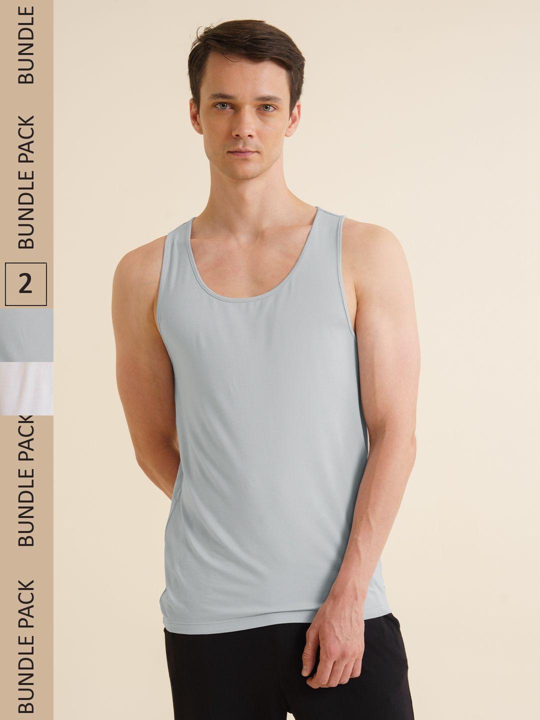 damensch pack of 2 sleeveless lounge tshirt