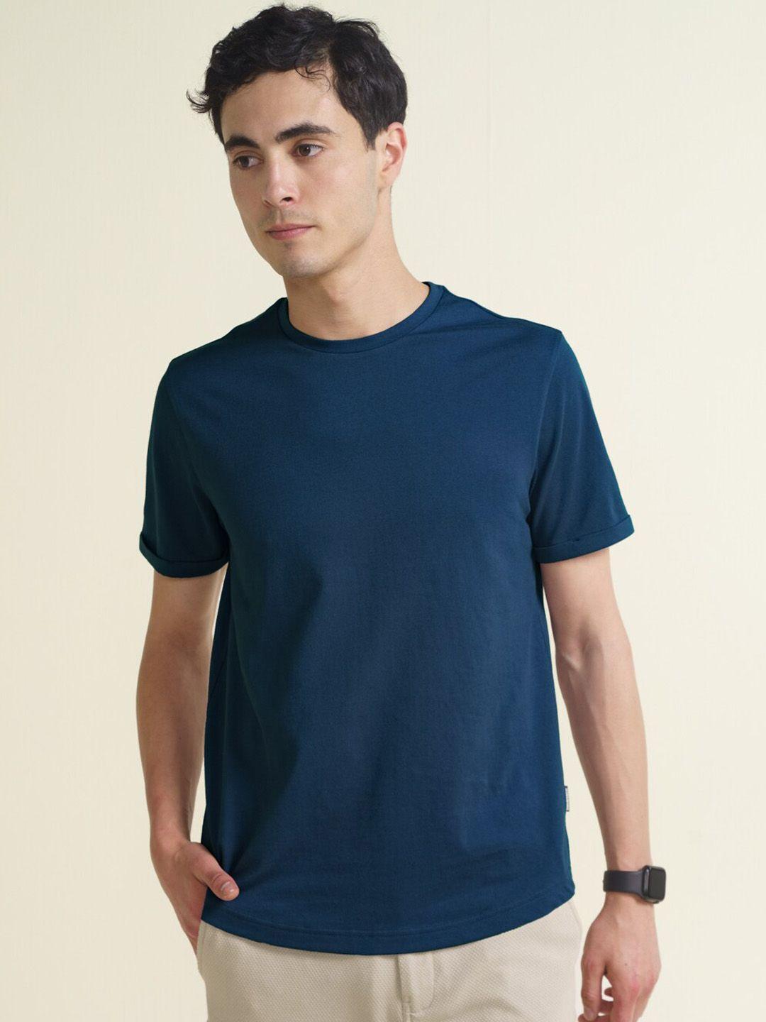 damensch round neck short sleeves t-shirt