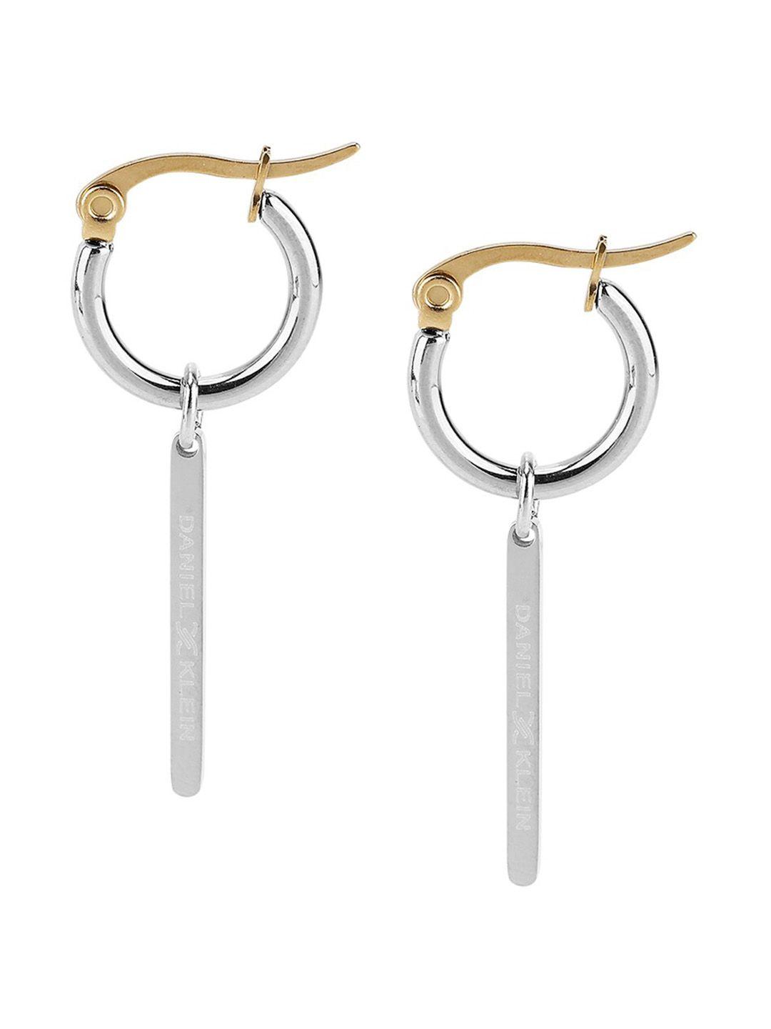 daniel klein contemporary hoop earrings