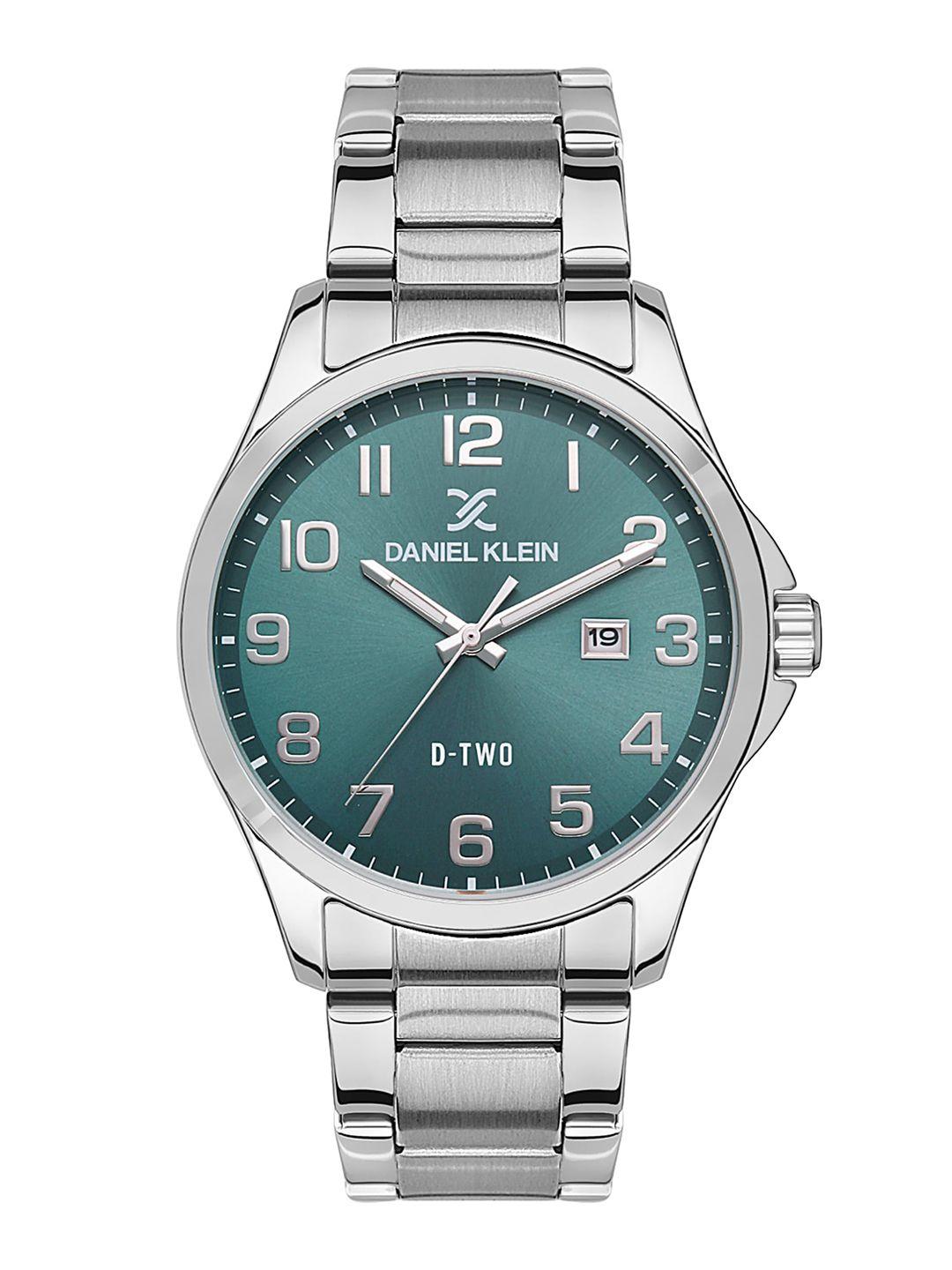 daniel klein men water resistance stainless steel analogue watch dk.1.13560-4