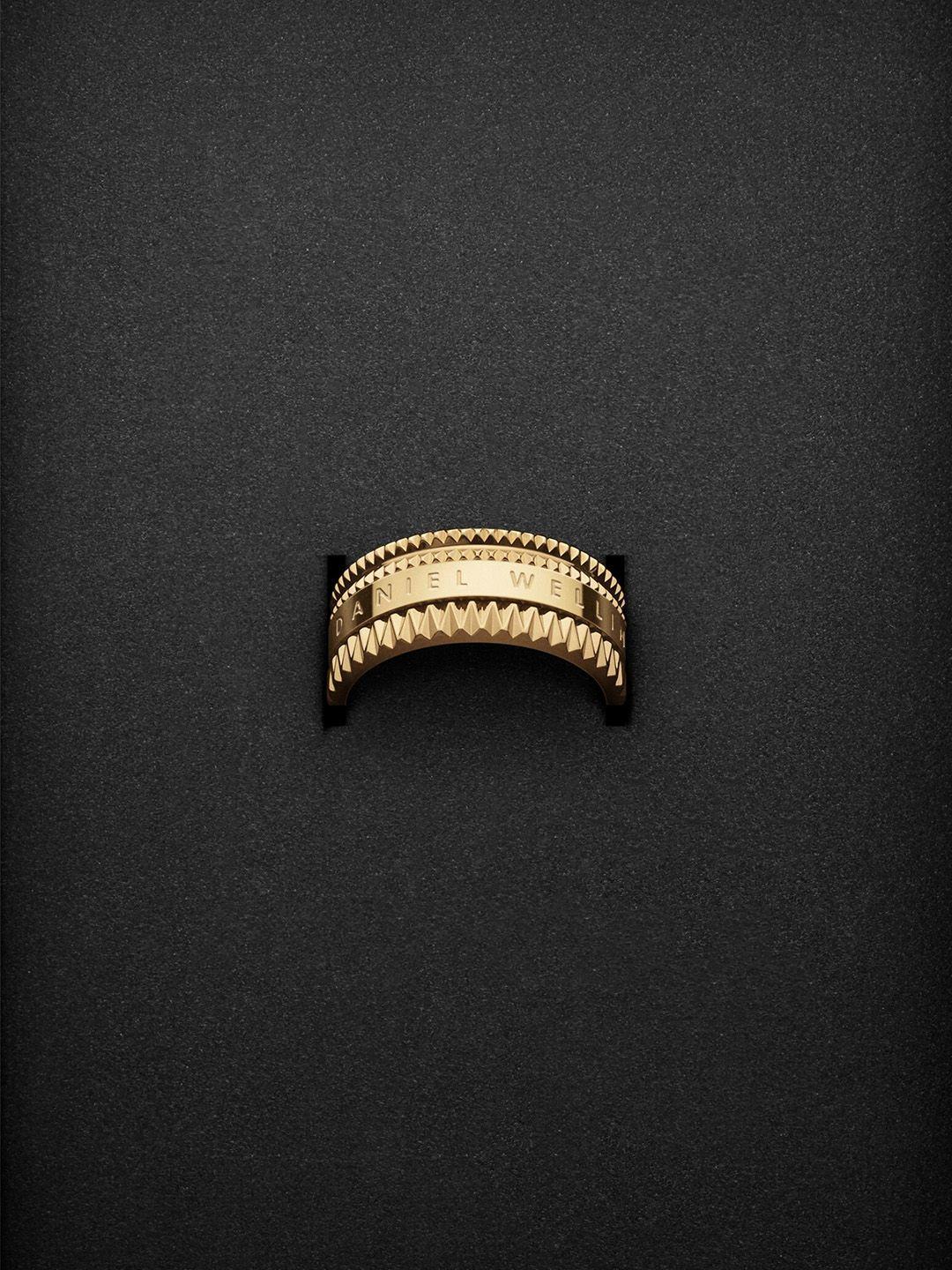 daniel wellington gold-plated finger ring