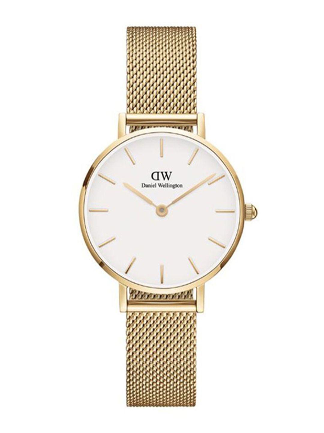 daniel wellington women white analogue watch dw00100350