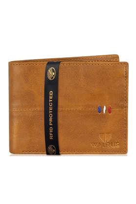 daniel beige nature friendly vegan leather men wallet - natural