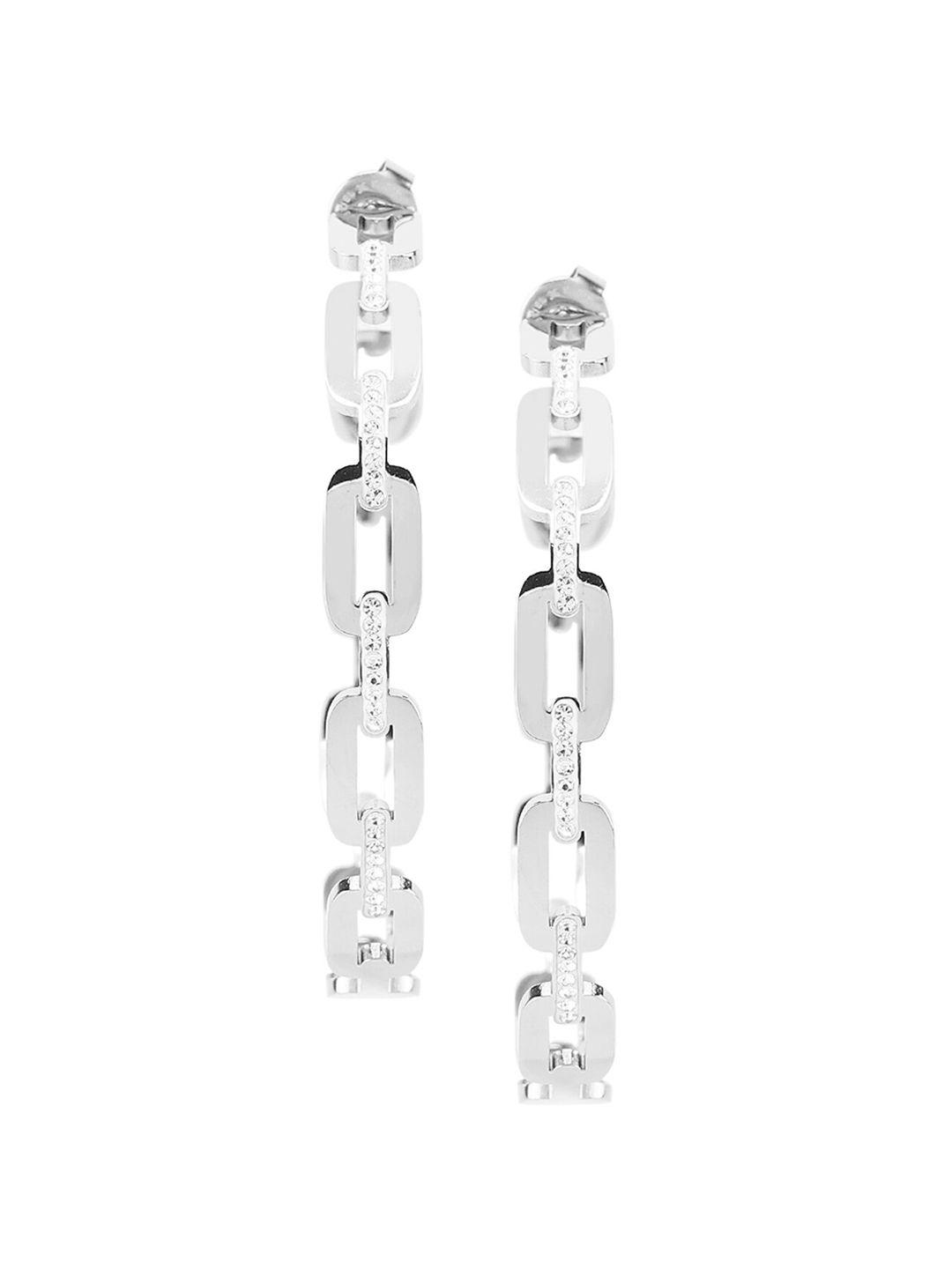 daniel klein contemporary hoop earrings