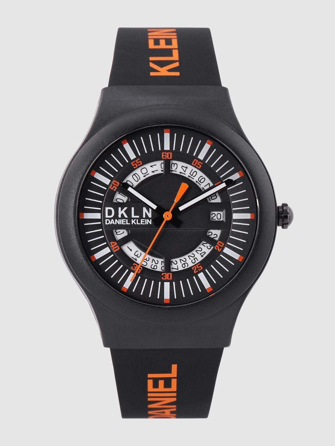 daniel klein men grey analogue watch dk.1.12275-9