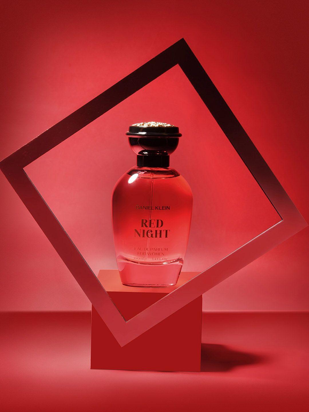 daniel klein women red night eau de parfum - 100ml