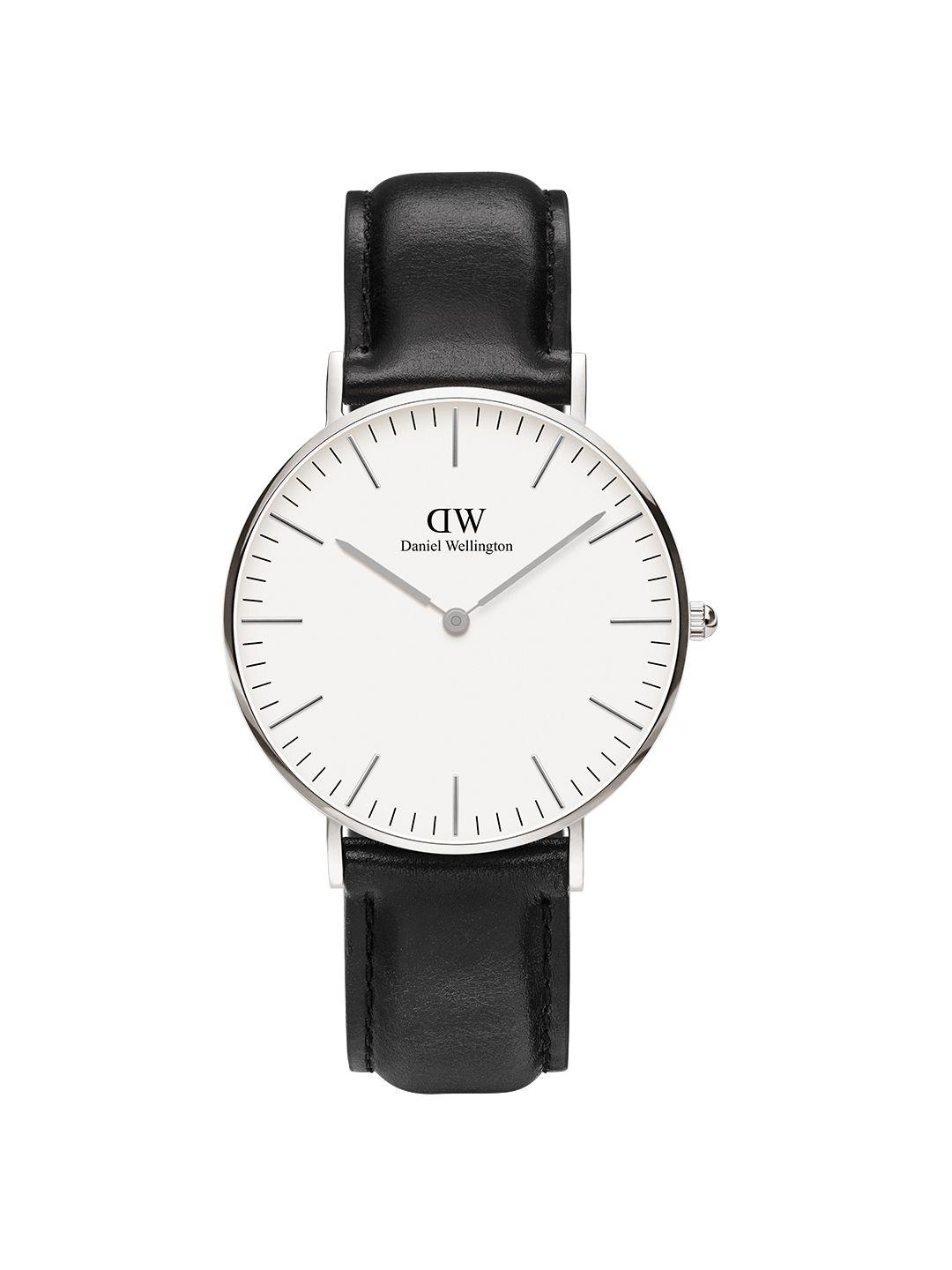 daniel wellington classic sheffield women white analogue watch dw00100053