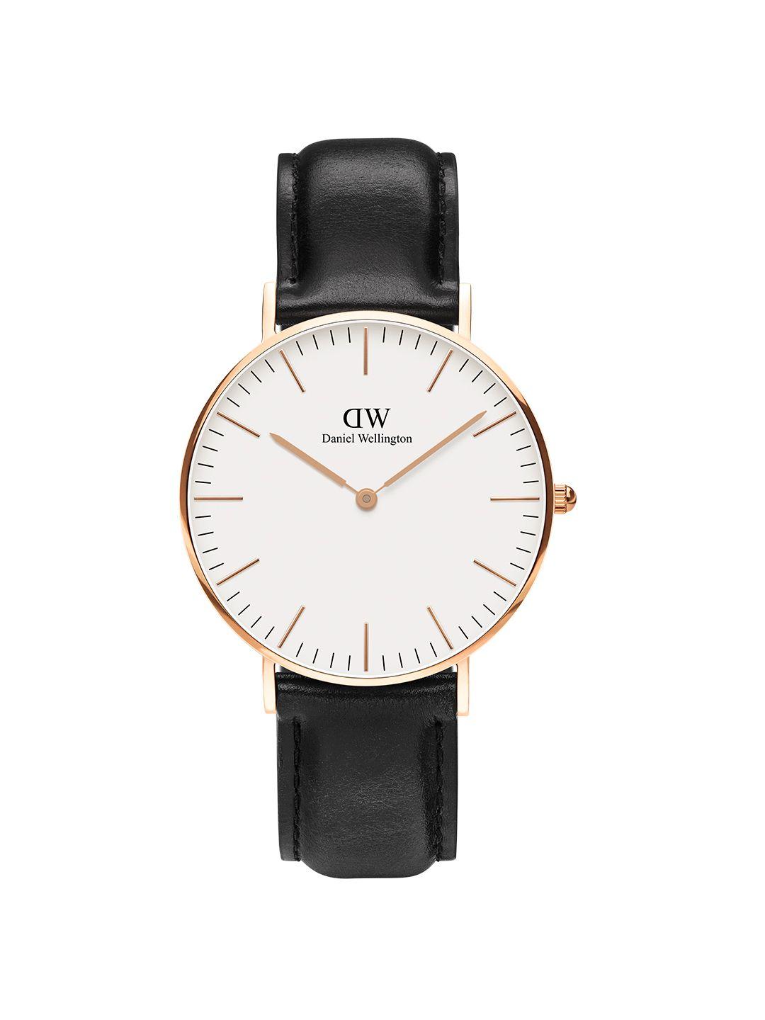 daniel wellington classic sheffield women white analogue watch dw00100139