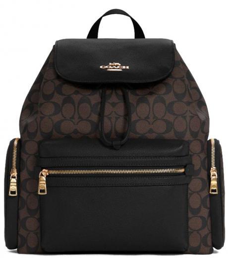 dark brown baby large backpack