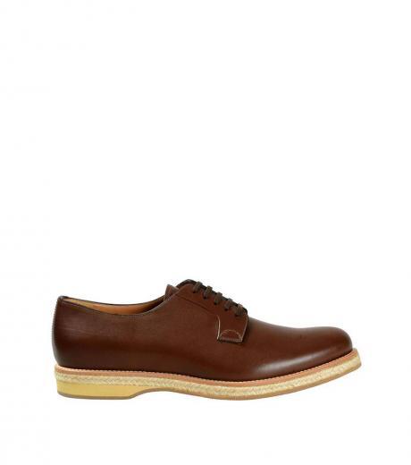 dark brown leather oxford shoes