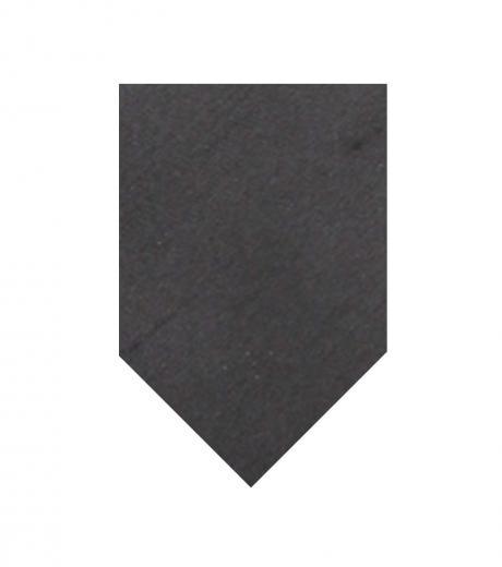 dark grey solid tie