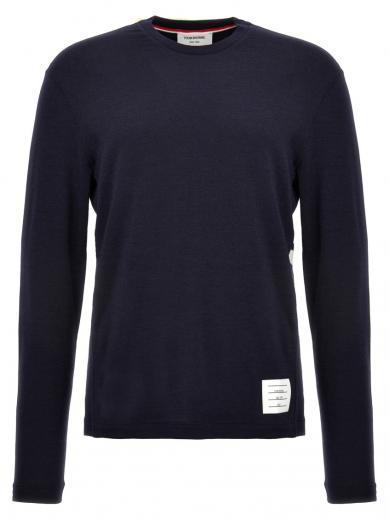 dark blue 4 bar sweater