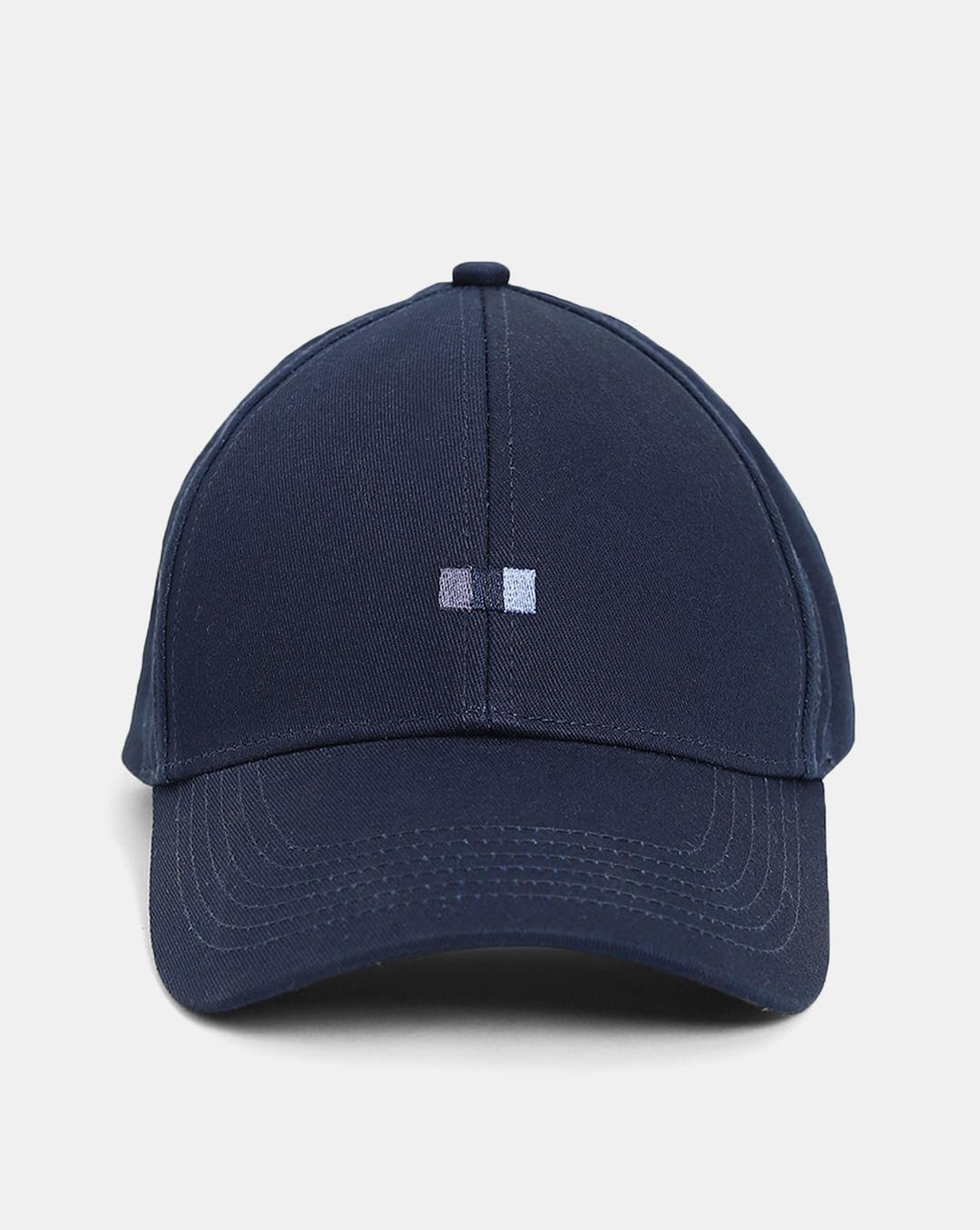 dark blue baseball cap