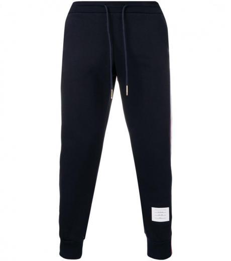 dark blue rwb cotton sweatpants