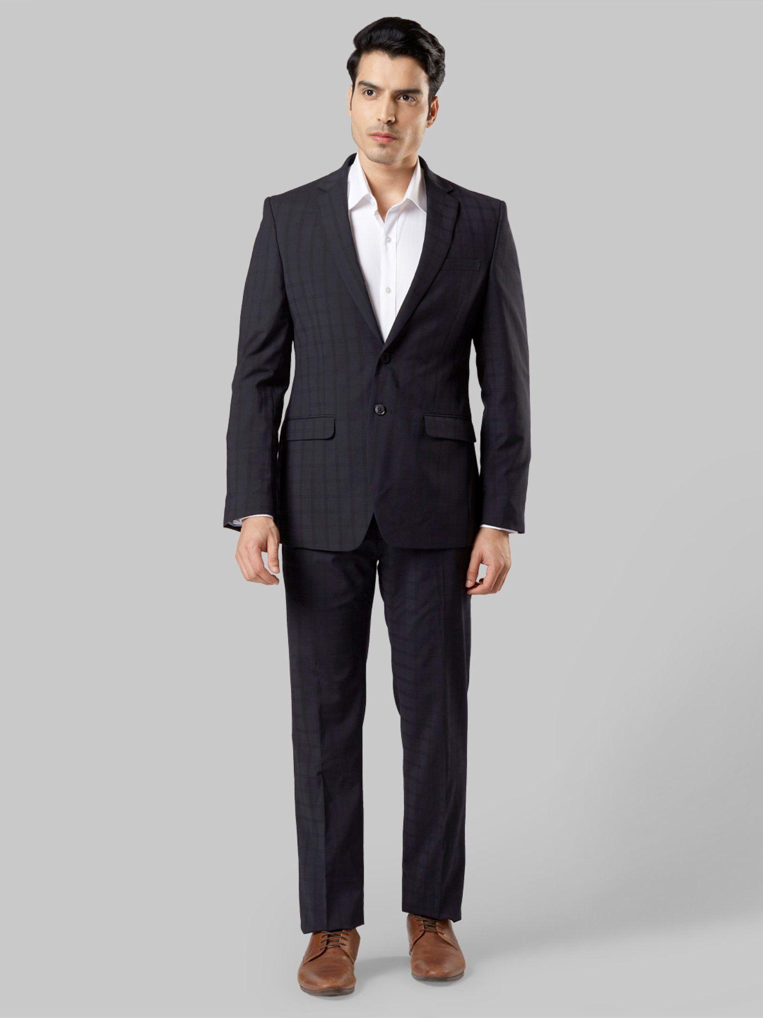 dark blue suit (set of 2)