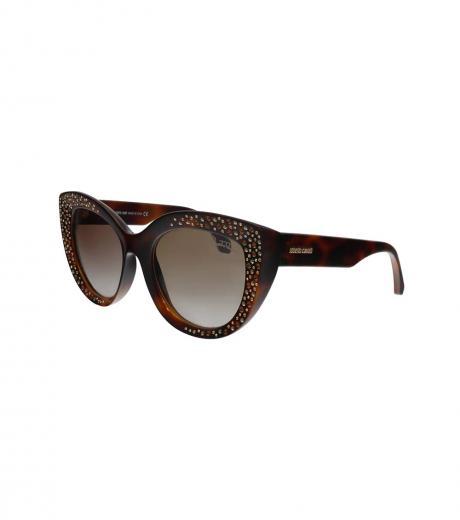 dark brown cat eye sunglasses