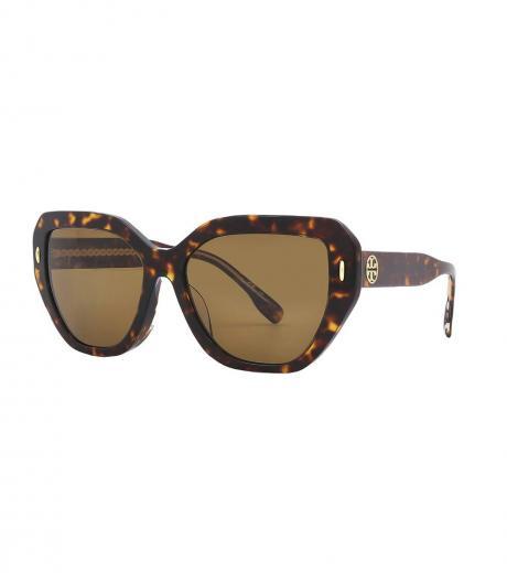 dark brown cat eye sunglasses