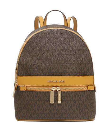 dark brown kenly medium backpack