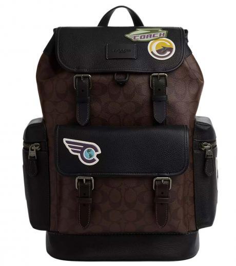 dark brown sprint large backpack