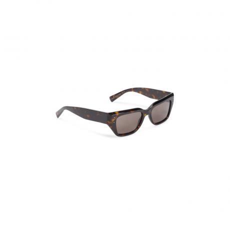 dark brown square sunglasses