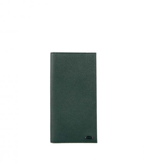 dark green large wallet