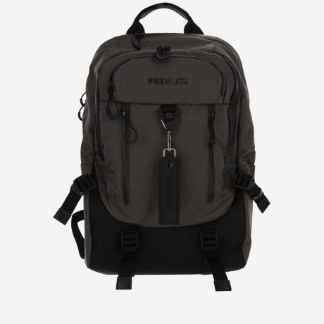 dark green nylon ventura backpack