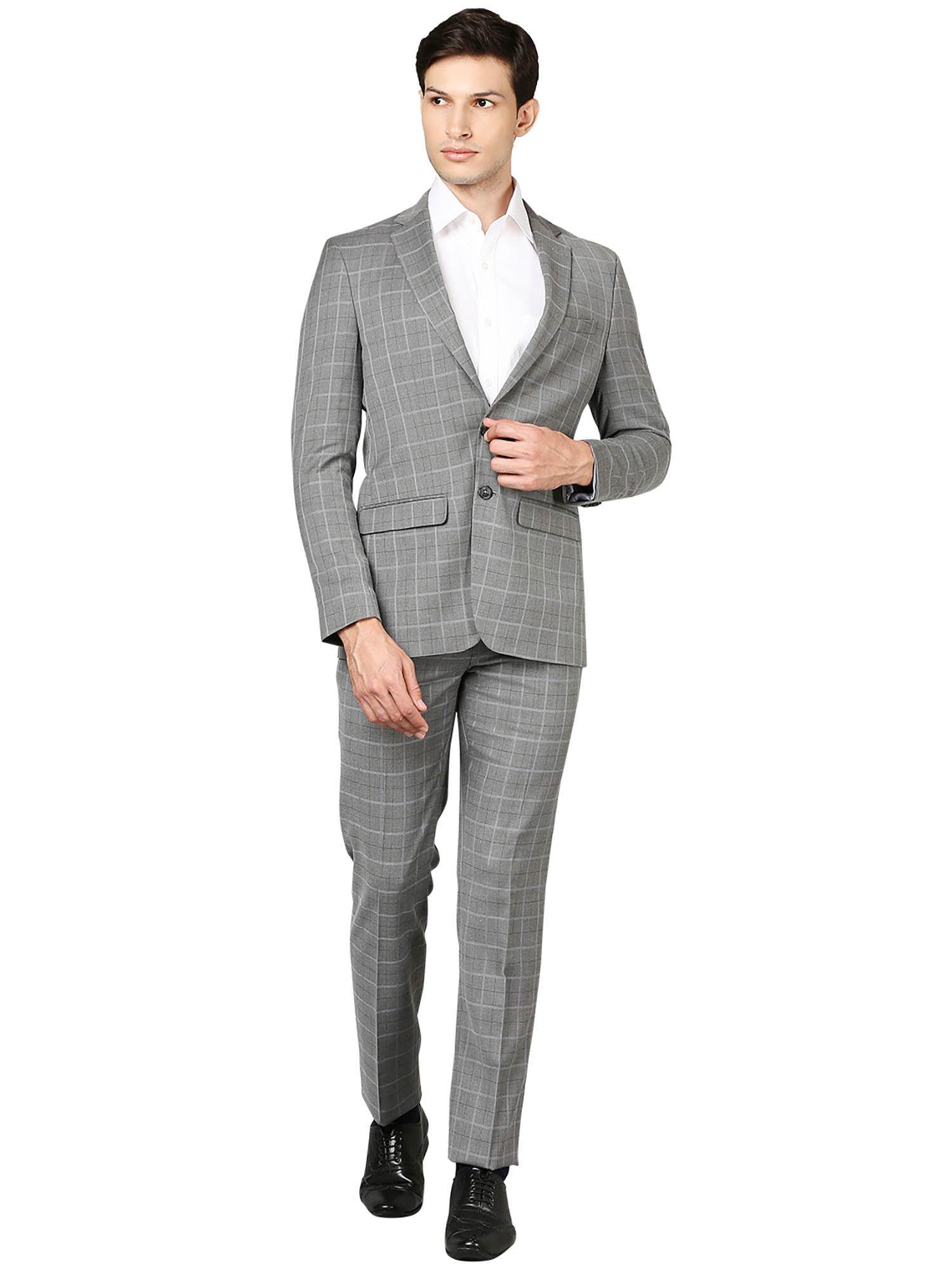 dark grey suit (set of 2)