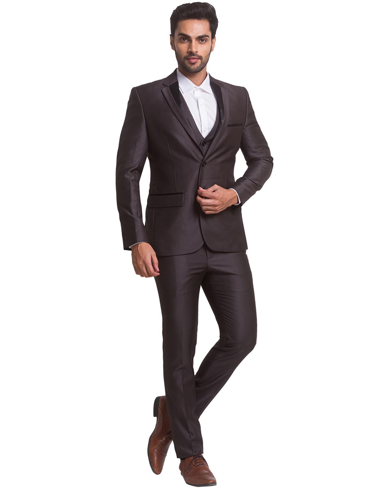 dark grey suit (set of 3)