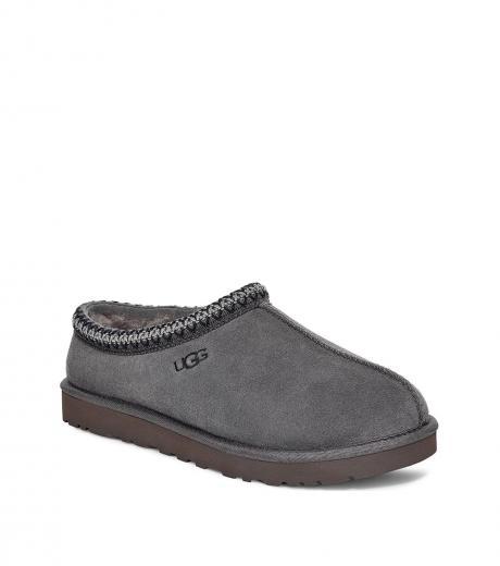 dark grey tasman braid accent slip on sneakers