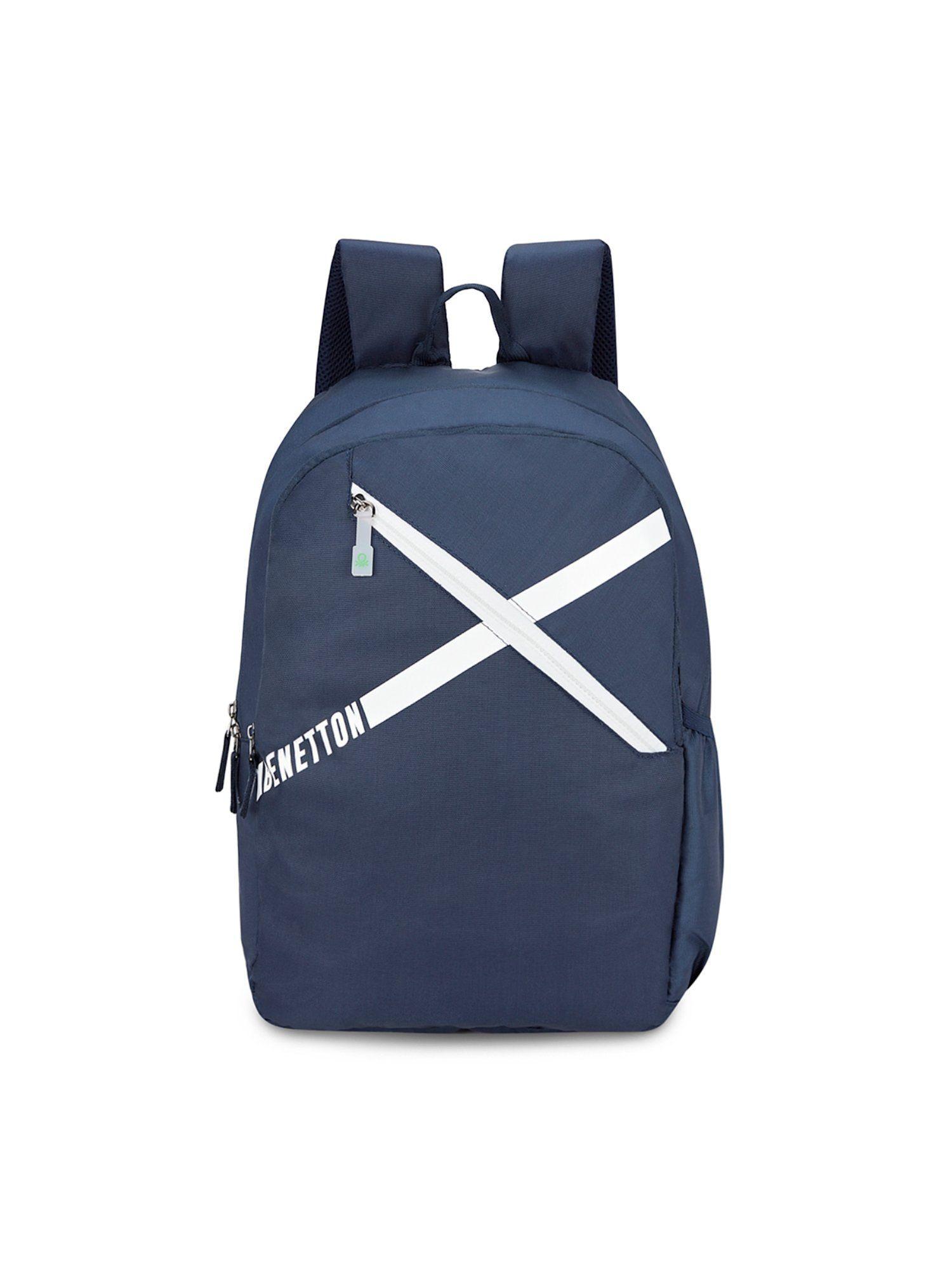 darnell unisex polyester backpack - navy (m)