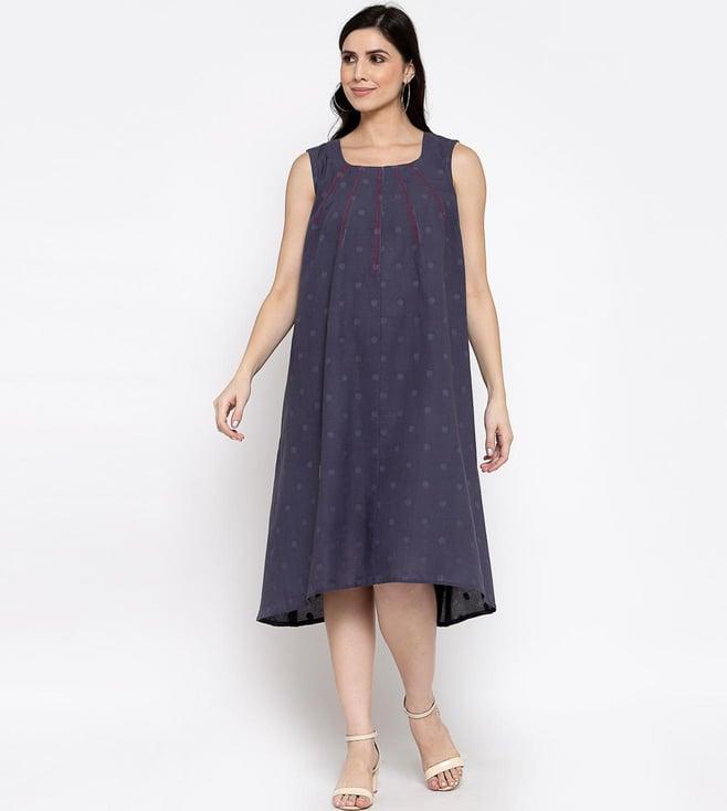 dart studio navy dress