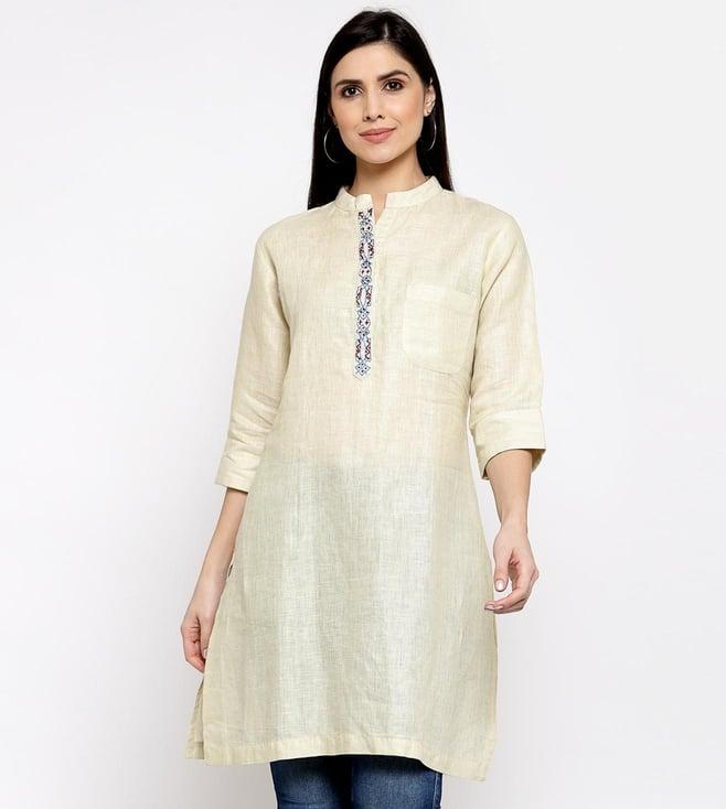 dart studio off-white kurta